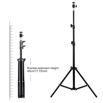 50Cm-160Cm Universal Portable Bracket for HY300 Mini Projector Tripod Stand Mount Max Load-Bearing 3.3 Pounds